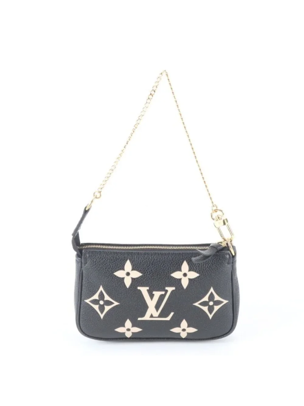 Louis Vuitton Monogram Empreinte Mini Pochette Accessoires Leather Handbag